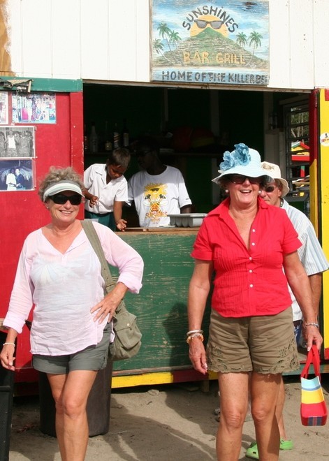 The Sunshine Bar and Restaurant - Caribbean Canter 2008 © Mariner Boating Holidays http://www.marinerboating.com.au